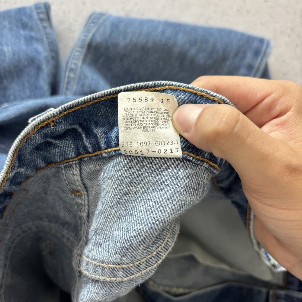 Vintage Levis 517 Orange Tab Bootcut Jeans Men 34x32 Made in USA 1997 575 Vtg - Picture 6 of 6